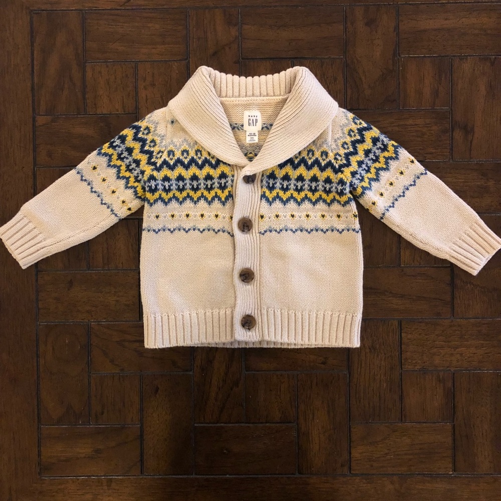 Baby GAP Fair Isle Sweater